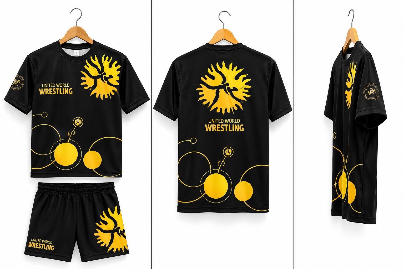 Black & Yellow Nicker Shirt